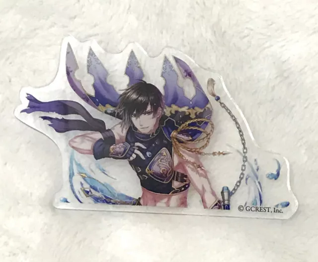 GCREST, 100 Princes of Dream Kingdom, Julius Acrylic Badge Pin, 4 x 2.25 Inches