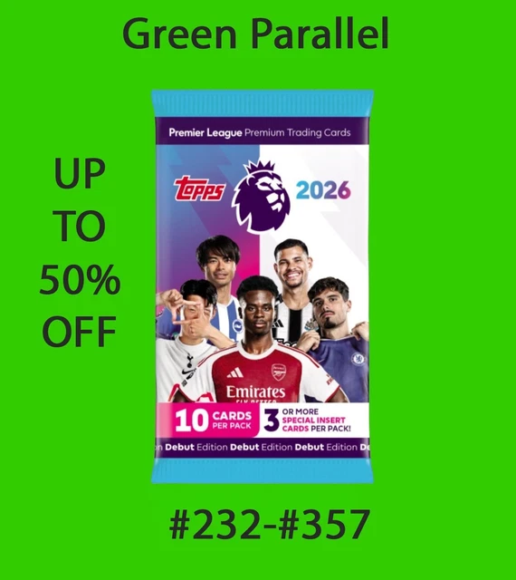 Topps Premier League 2025/2026 - 25/26 Trading Cards - Sammelmappe + 10 Booster Topps Premier League 2025/2026 - 25/26 Trading Cards - Sammelmappe + 10 Booster