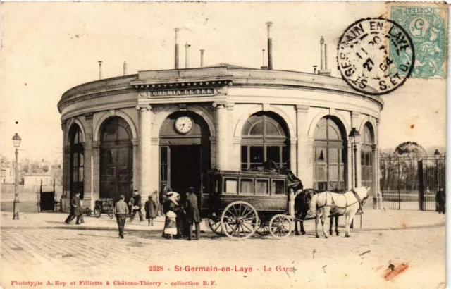 CPA AK St-GERMAIN-en-LAYE - La Gare (359669)
