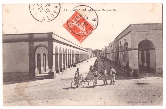 Cpa Algerie - Laghouat - La Porte D'alger - 1912