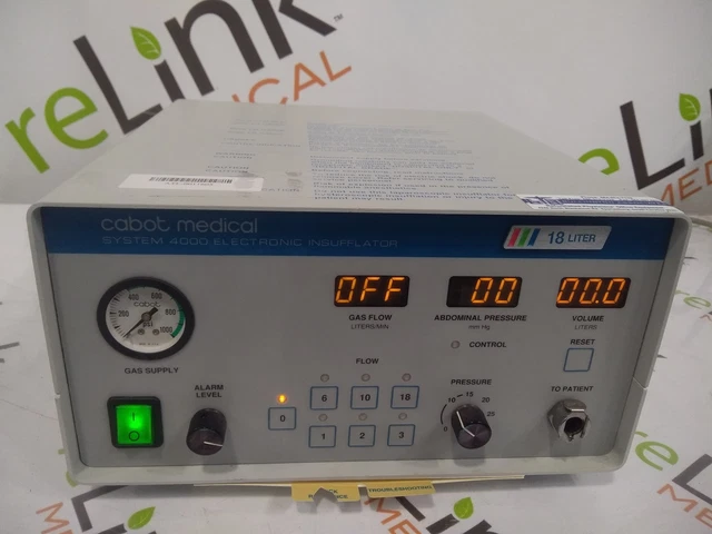 Circon Cabot 006800-501 INSUFFLATOR 4000 ELECTRONIC INSUFFLATOR