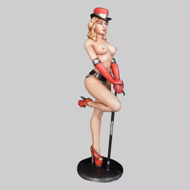 Toy Soldier Cabaret Girl Collectible Miniature Painted 1/32 scale 54 mm