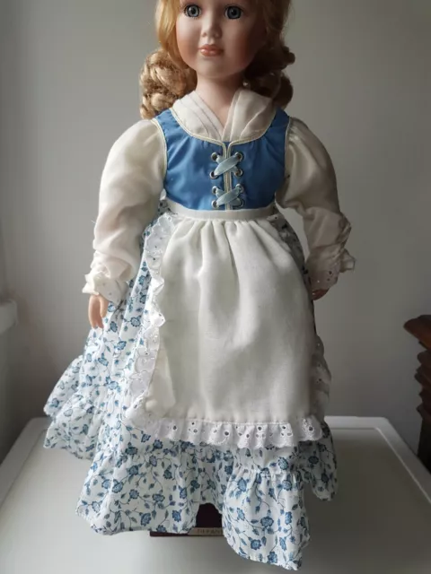 Alberon collectable porcelain doll Tiffany  unboxed incomplete