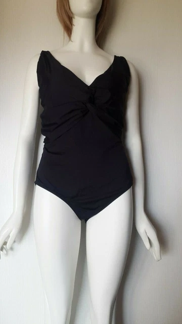Maillot De Bain 1 Pièce Etam Cocktail Bustier - Bleu Azur - Taille S - Neuf