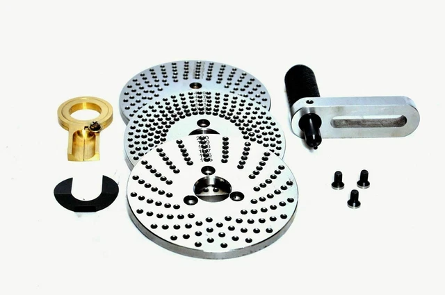 Milling Indexing Plates Set Suitable For Hv3, Hv4, Hv5 & Hv6/ Dividing Plate Set Milling Indexing Plates Set Suitable For Hv3, Hv4, Hv5 & Hv6/ Dividing Plate Set