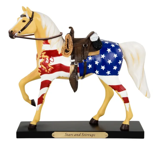 Trail of Painted Ponies STARS AND STIRRUPS Figurine - DEVELOPMENT SAMPLE