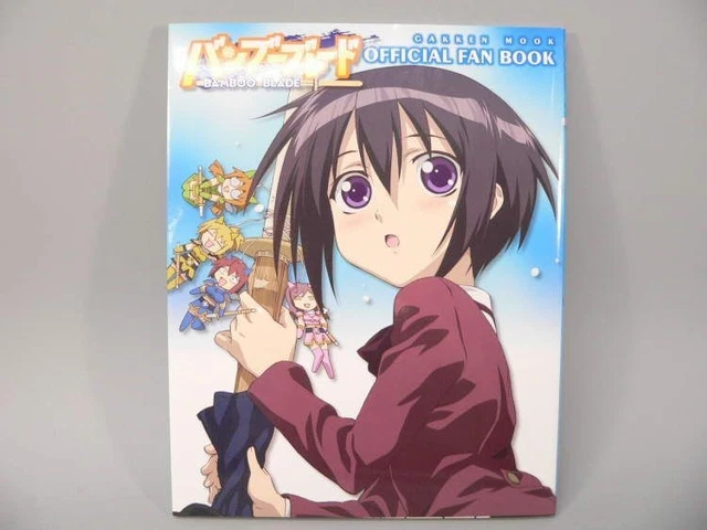 BAMBOO BLADE OFFICIAL Fan Book, Anime Art, DVD Included, Used BBF £38.