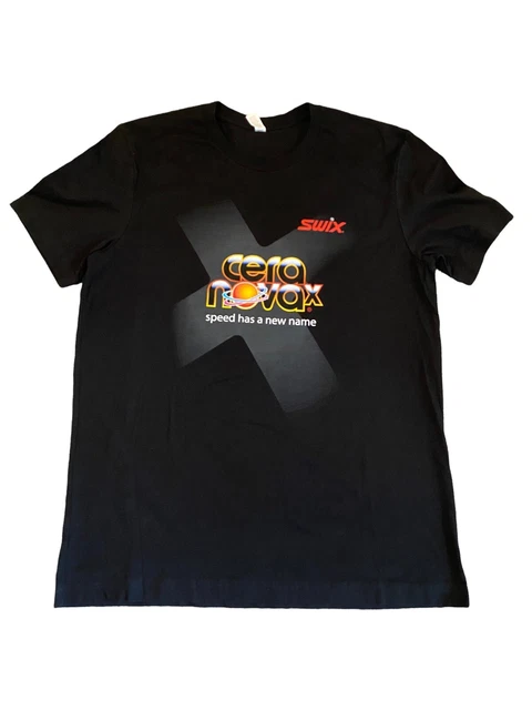 Swix Cera Nova X T Shirt Men's Large - Black - Speed Has A New Name