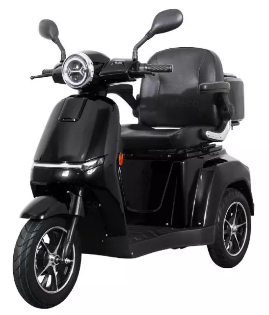 VELECO TURRIS Elektromobilität Roller 800W 48V 3 Rädern