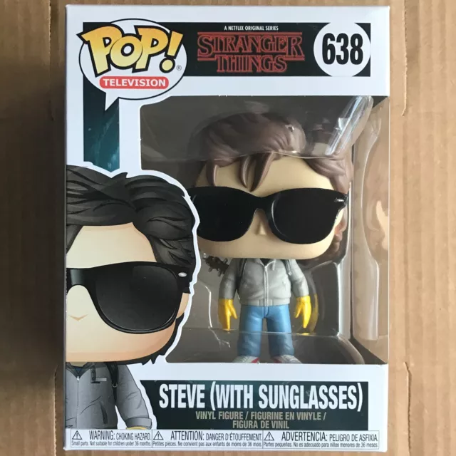 Funko Pop! Steve with Sunglasses #638, Stranger Things, Netflix, Television, TV 2