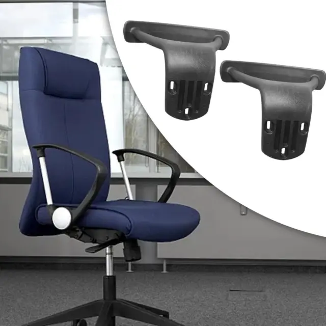 2Pcs Office Computer Chair Handle Bracket for Computer Chair Salon Chair
