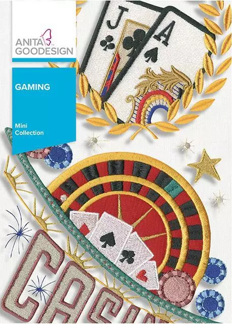 Gaming Anita Goodesign Embroidery Machine Design CD NEW