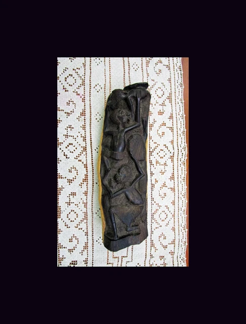 Hand Carved Ebony Tree of Life Relief Carving Tribal Carving Makonde Tanzania
