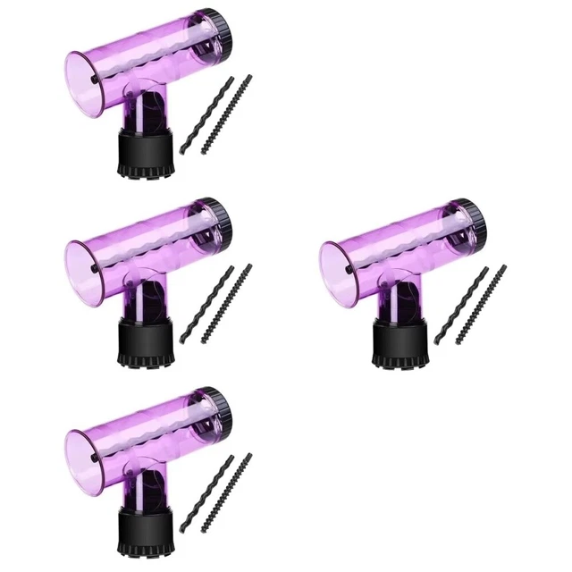 4x Secador de pelo Rizador Secador de pelo Difusor Accesorio