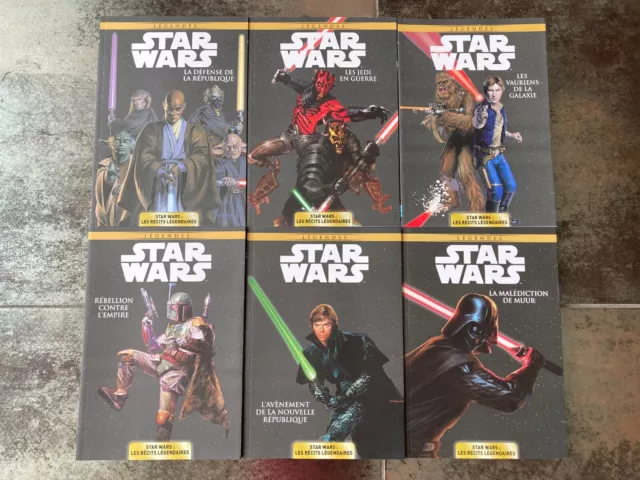 Livres Comics " Star Wars : Les récits légendaires " Collection Panini complète