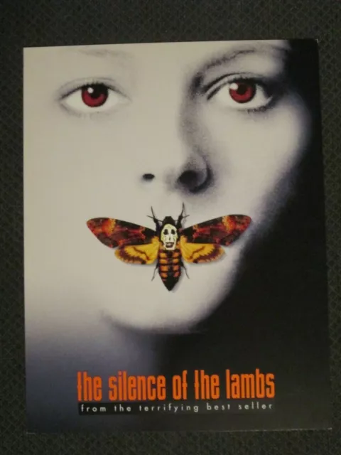 Silence Of The Lambs  - Original 1990   Program  - Hopkins - Foster