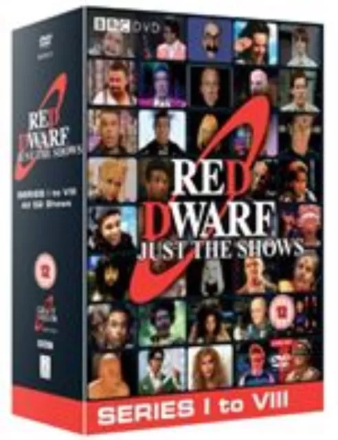 Red Dwarf Just The Shows Complete Series Seasons 1 - 8 DVD Region 4+2 New