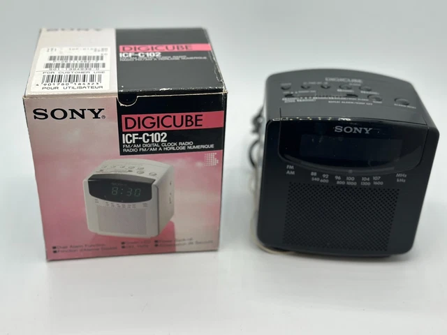 Radio Réveil SONY TFM-C650WL Digimatic Vintage FM Transistor Made In