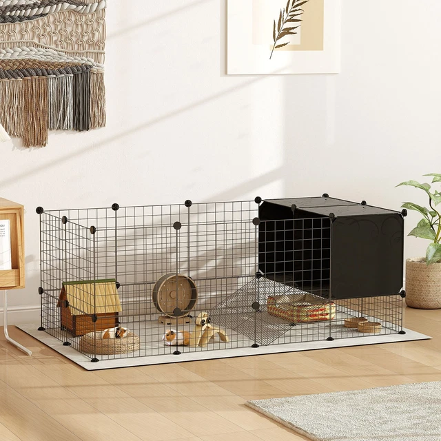 DIY SMALL ANIMAL Cage, C&C Cage for Guinea Pigs, Hedgehogs, Rabbits £26 ...