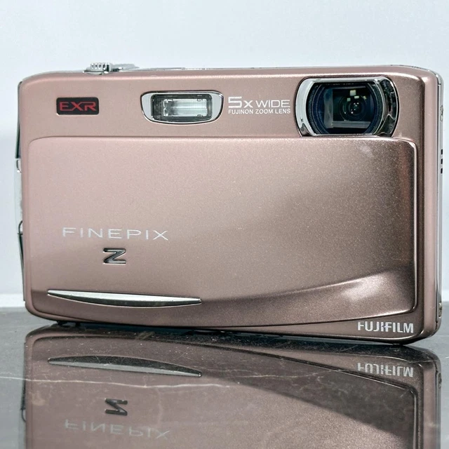 FUJIFILM FINEPIX Z950EXR Pink Gold Compact Camera Used with