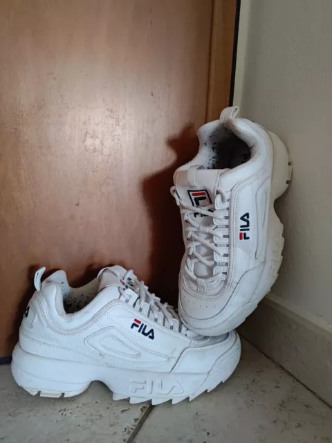 FILA DISRUPTOR LOW Bianche.