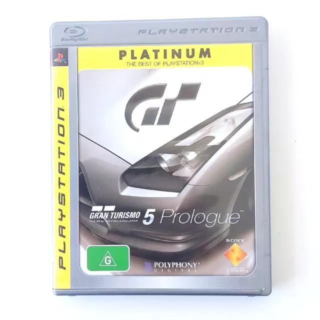 Gran Turismo 5 Prologue, Sony Playstation 3, PS3 Game platinum