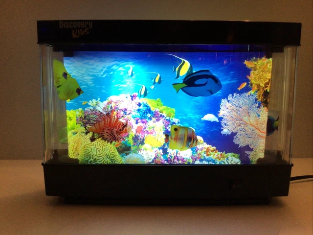 Discovery Kids~ Virtual Ocean Artificial Fish Tank Aquarium~ WORKS GREAT! 3