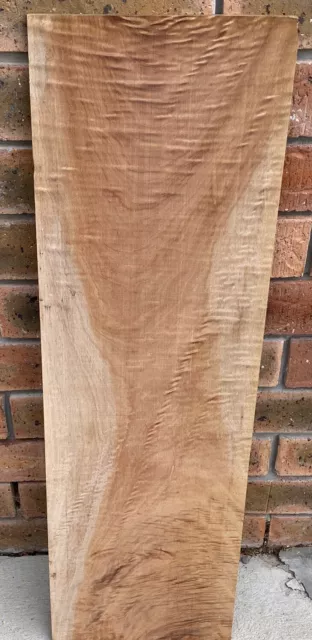 Tasmanian Oak Figured Wood Woodworking Board Timber Exotic,Machined, Fiddle Back 2