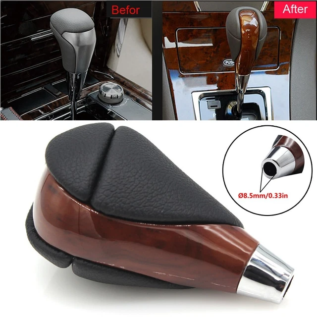 Dress Up Your For Lexus con manopola cambio cambio ingranaggi noce rosso nero per albero 8 mm
