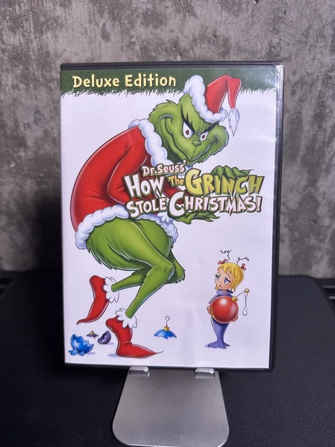 DR. SEUSS' HOW the Grinch Stole Christmas DVD | 1966 Deluxe £4.57