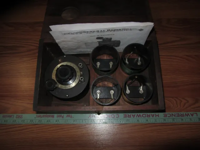 vintage antique  General Radio TYPE 358 Wavemeter frequency detector