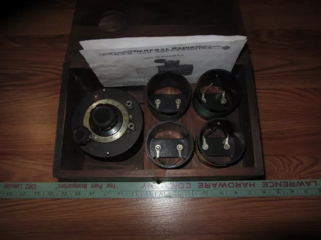 vintage antique General Radio TYPE 358 Wavemeter frequency detector vintage antique General Radio TYPE 358 Wavemeter frequency detector