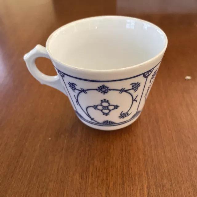 Kahla Indisch blau Strohblume Original Blau Saks / Kaffeetasse /  Tasse