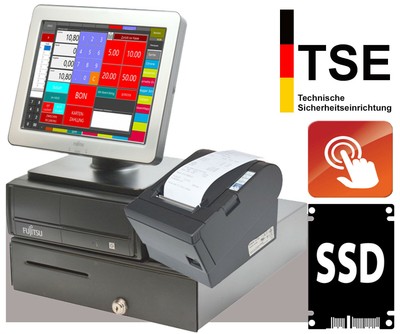 Elo Tse Système de Caisse 3M Elo Écran Tactile Grand SSD Gastro Tischverwaltung KA62 