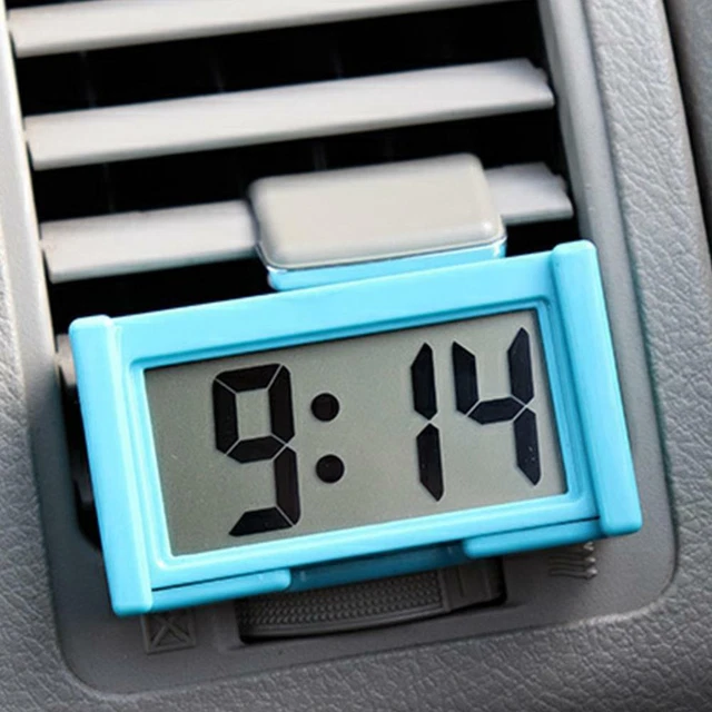 Small Clock Electronic Watches G0L2 Ga Digital LCD Self-Adhesive Desk New Z7A7