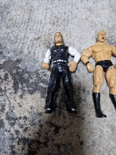 WWE Rey Mysterio, Jeff Hardy x2, Randy Orton, Stone Cold, 2