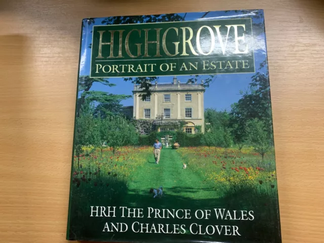 1994 " Highgrove Portrait Of An Estate " King Charles III 1.6kg Livre Cartonné