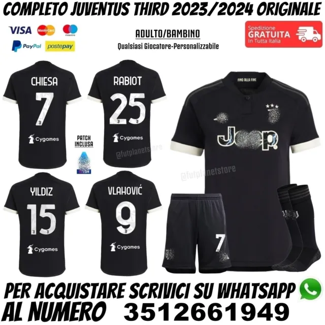 Maglia Yildiz Juventus 2024 2023 ufficiale Juve Home Kenan 15 Sportbaer