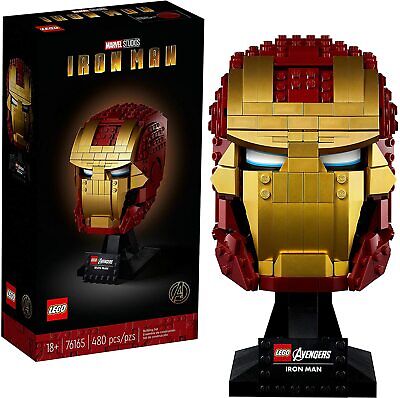 LEGO 76165 Marvel Avengers Le Casque De Iron Man Modèle De Collectionneurs