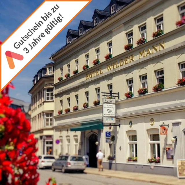 Kurzreise Erzgebirge Annaberg 4 Tage 4 Sterne Hotel 2 Personen Gutschein Sauna