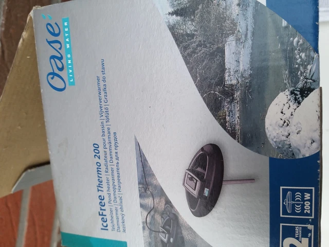 OASE ICE FREE Thermo 200 Eisfreihalter Teichheizung Gartenteich 51230
