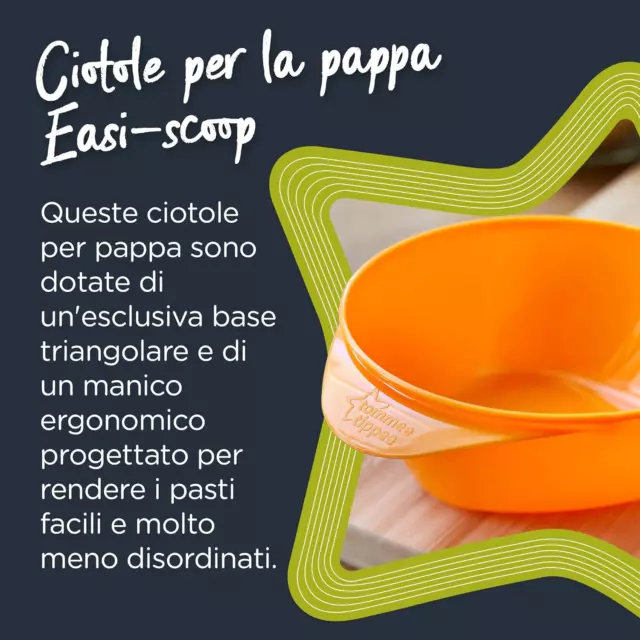 Set Ciotole Per la Pappa, multicolore 3