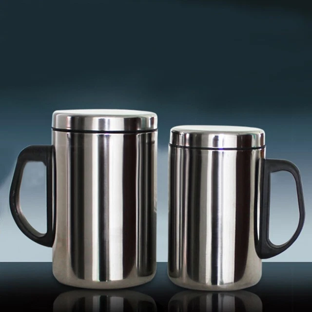 Coffee Mug Camping Stainles-Steel Cup Travel Tea Cup Insulated Tumbler-Thermos