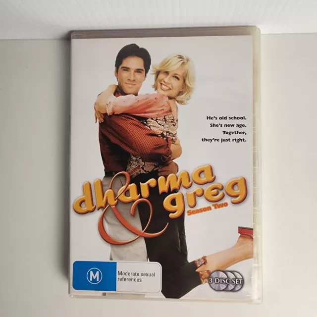 Dharma and Greg Season Two 2 DVD 3-Disc PAL Region 4