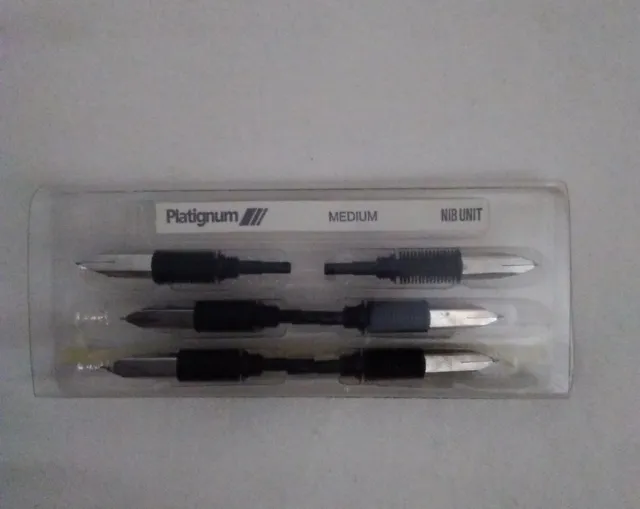 Platignum Fountain Pen Nibs, Size Medium