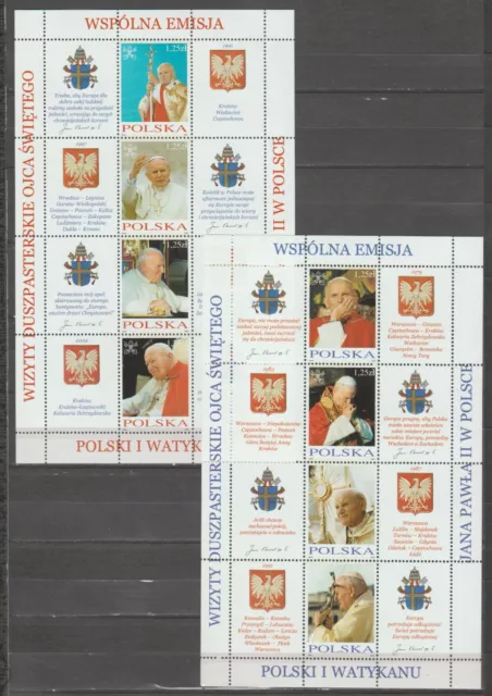 S40332 Poland 2004 MNH Polen Und Europa Joint Issue Vatikan Msx 2