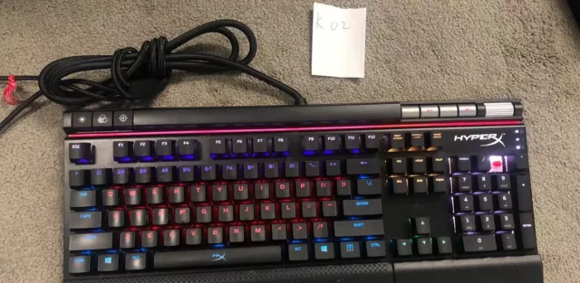 HyperX Alloy Elite RGB Wired Gaming MX Red Switch Keyboard - HX-KB2RD2-US #K 02