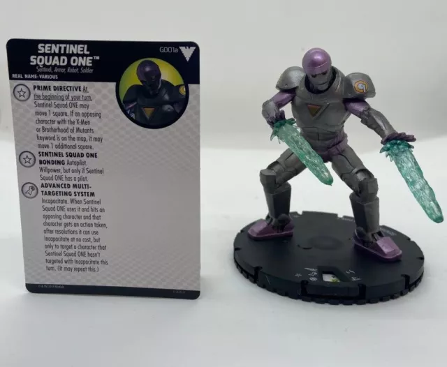 SENTINEL SQUAD ONE G001A X-Men Animated Marvel Heroclix Colossal Figure
