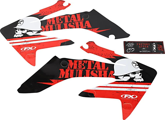 Factory Effex Honda Metal Mulisha Shroud Graphics Kit (23-11322)