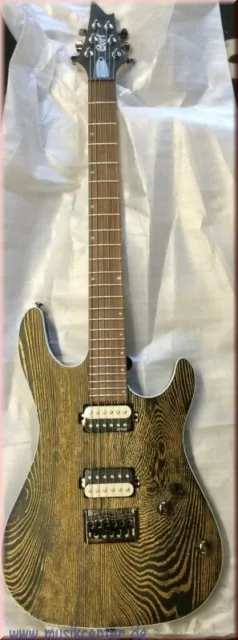 CORT E-Gitarre, KX300, Etched Black Gold Ladendemo, 3,2kg leicht